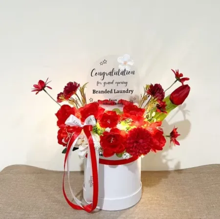 Bloom Box Akrilik Ucapan Grand Opening Laweyan Solo